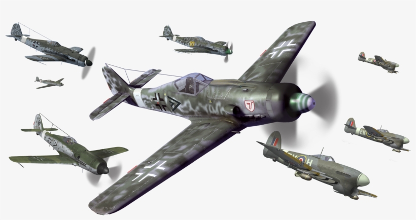 Aircraft Of Wwii Airplane - Segunda Guerra Mundial Png, transparent png