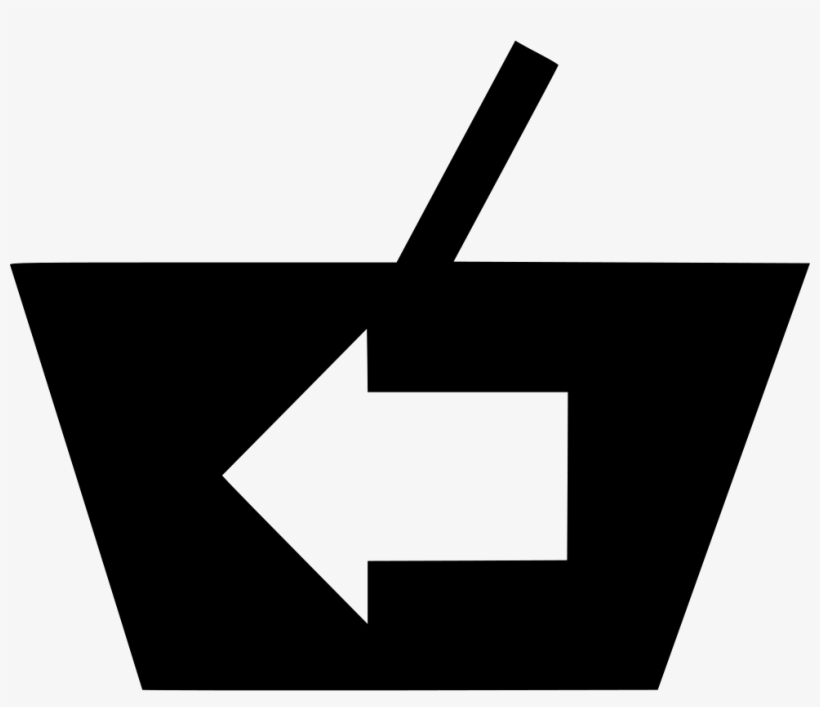 Back Hand Cart Shopping Sales Comments - Sign, transparent png