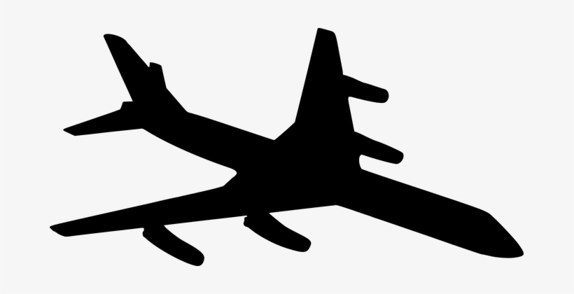 Aeroplane Aircraft Airplane Plane Prop Pro - Aeroplane Silhouette, transparent png