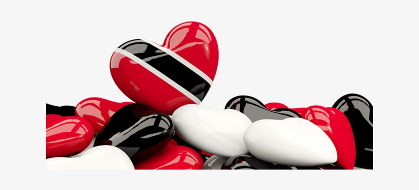 Illustration Of Flag Of Trinidad And Tobago - Iran Flag Heart, transparent png