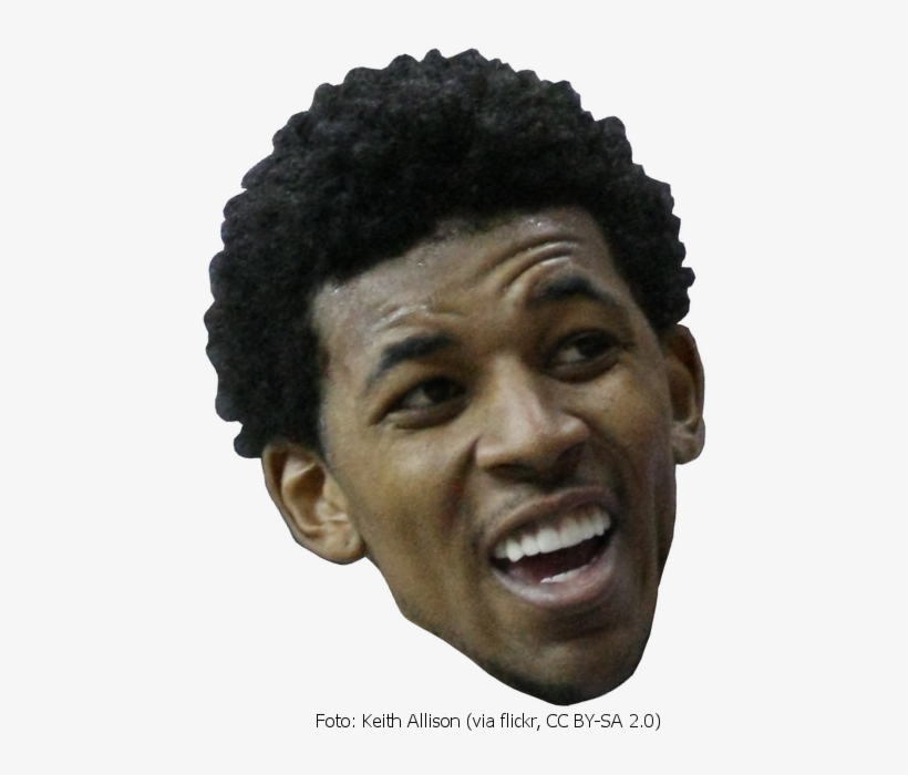 Nick Young, Los Angeles Lakers - Lace Wig, transparent png