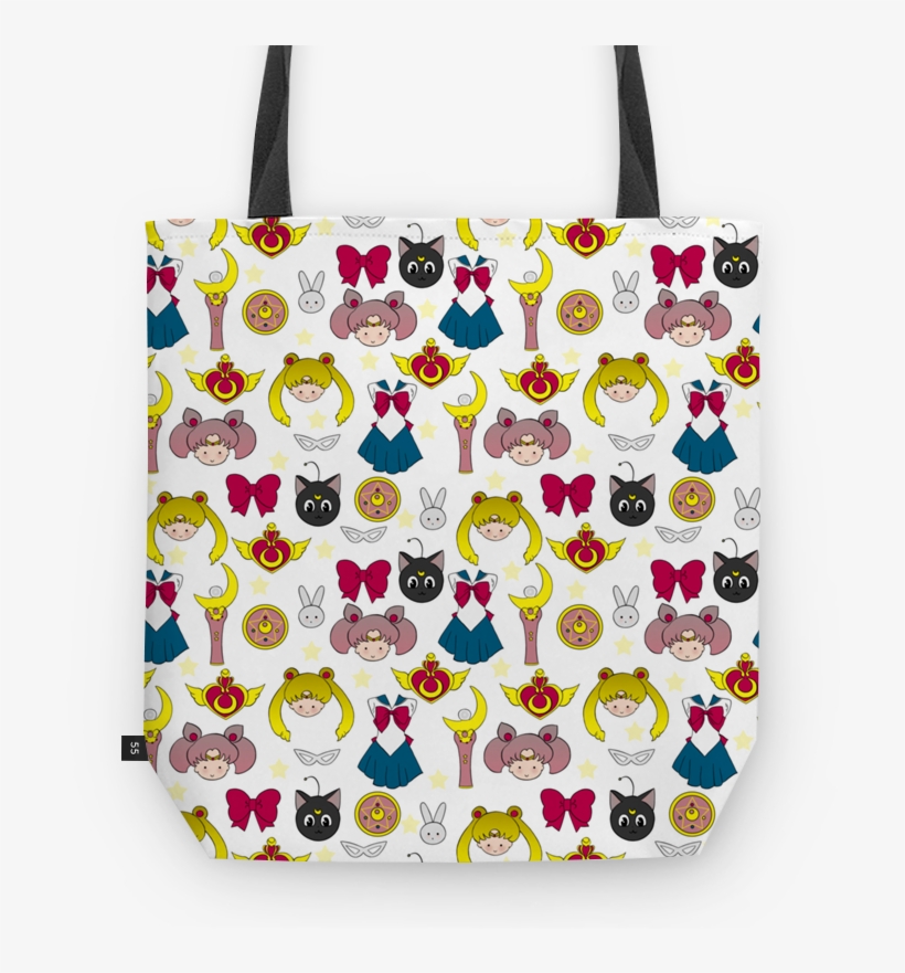 Bolsa Sailor Moon Pattern De Tatiana Gomesna - Handbag, transparent png