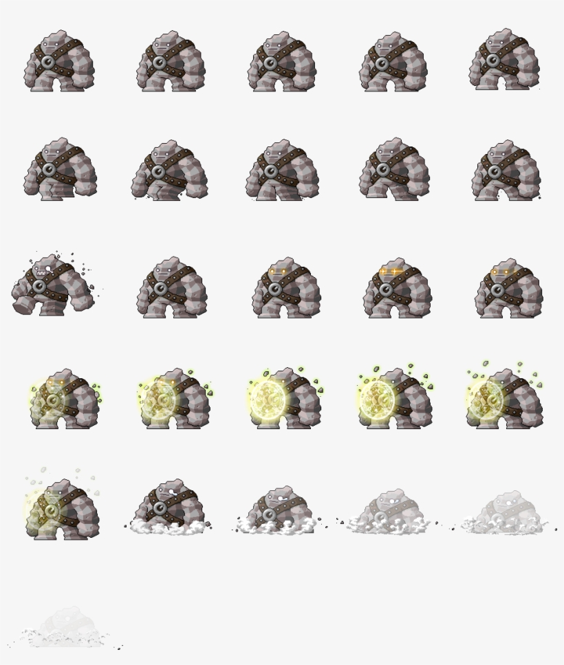 Bem Monster Golem - Equivalent Fraction Domino, transparent png