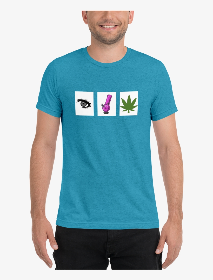 Eye Bong Weed - Shirt, transparent png