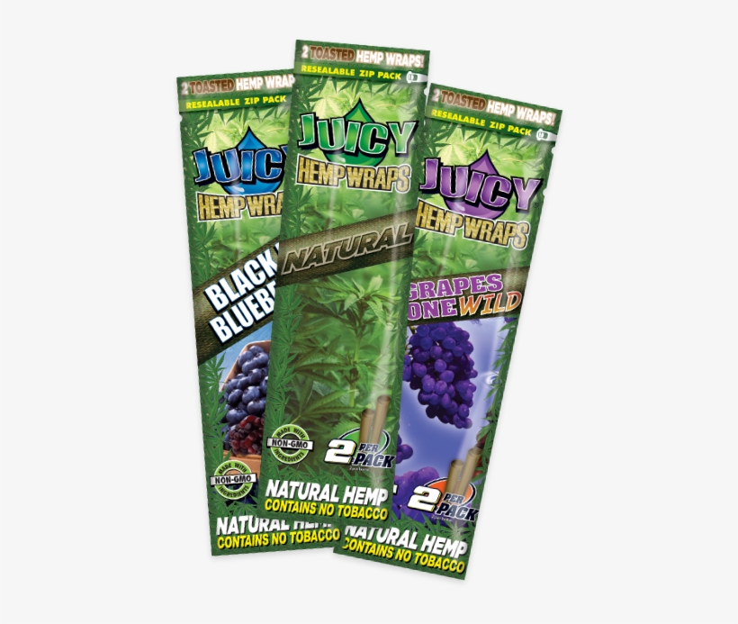 Juicy Wraps Are Made With Their Famous Triple- Dip® - Grape, transparent png