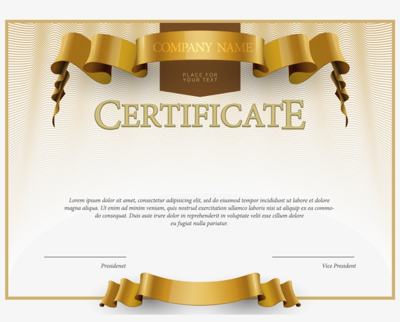 Certificate Png Picture - Background For Certificate Designs Hd, transparent png