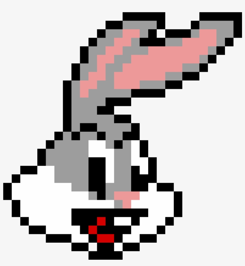 Bugs Bunny By Be83 - Bugs Bunny Pixel Art, transparent png
