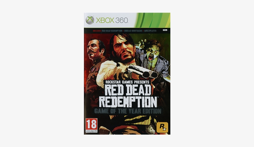 Red Dead Redemption Goty Image - Rockstar Games Red Dead Redemption: Game, transparent png