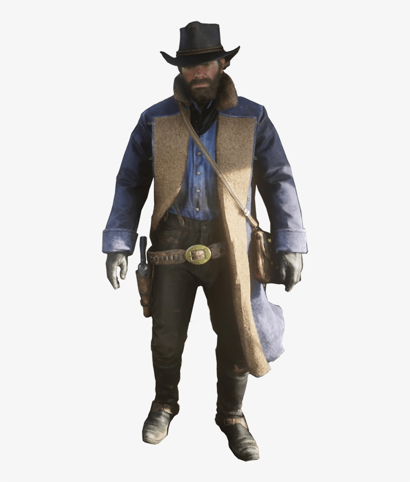 The Winter Gunslinger-min - Red Dead, transparent png