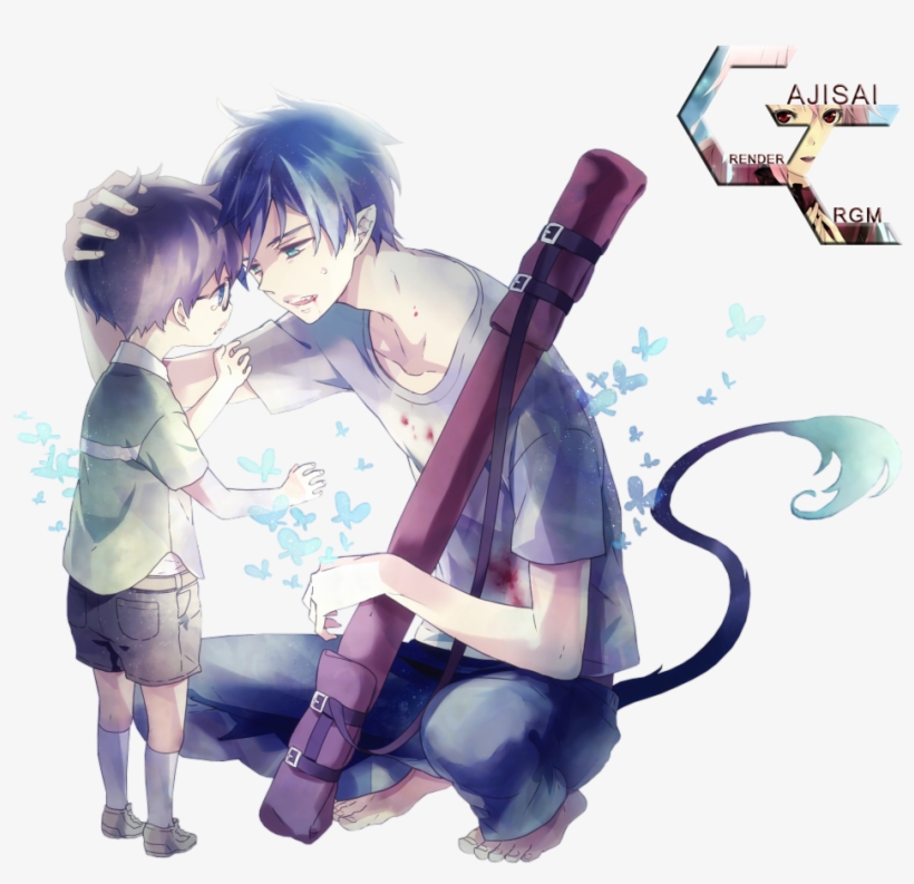 Render Ao No Exorcist Renders Ao No Exorcist Rin Okumura, transparent png