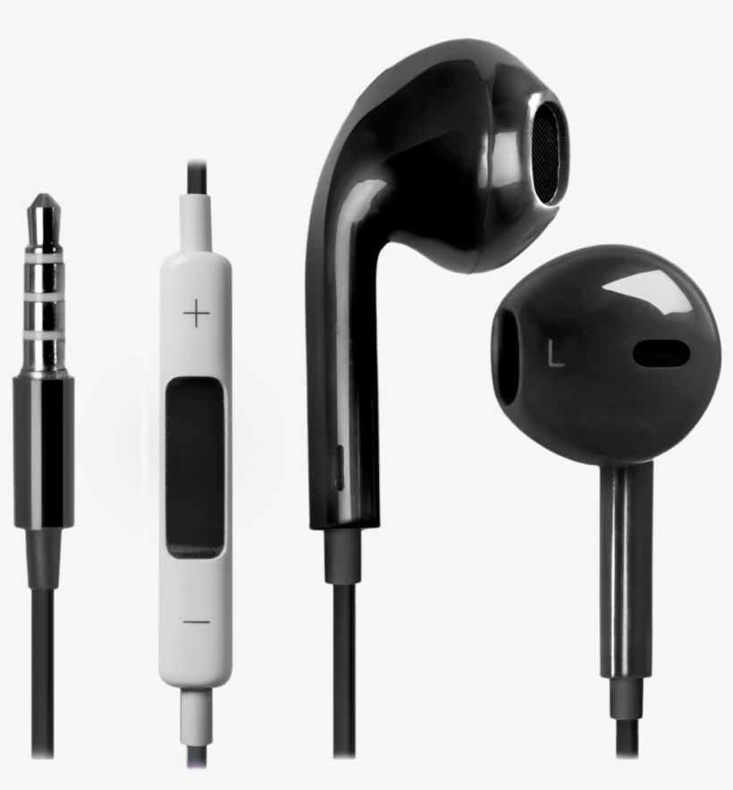 Headset For Mobile Devices Defender Lucky Mph 005 Black, - Гарнитура Iphone, transparent png