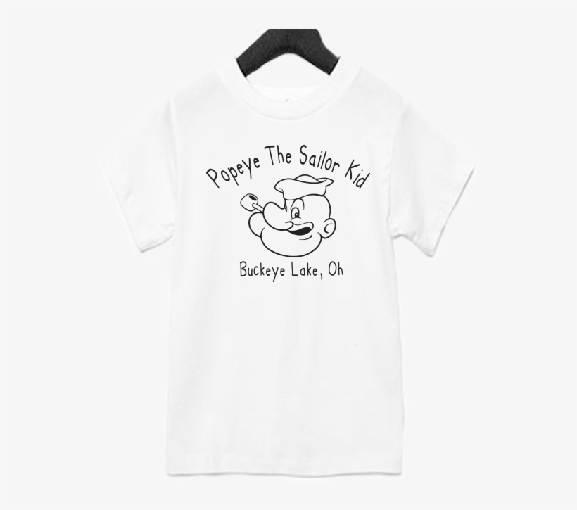 Popeye Sailor Kid Toddler Tee Shirt - Fundraising, transparent png