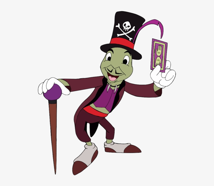 Jiminy Cricket As Dr - Jiminy Cricket Dr Facilier, transparent png