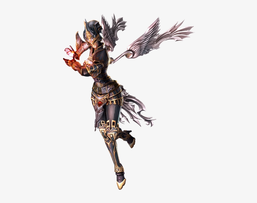 Lineage 2 Mage Renders, transparent png