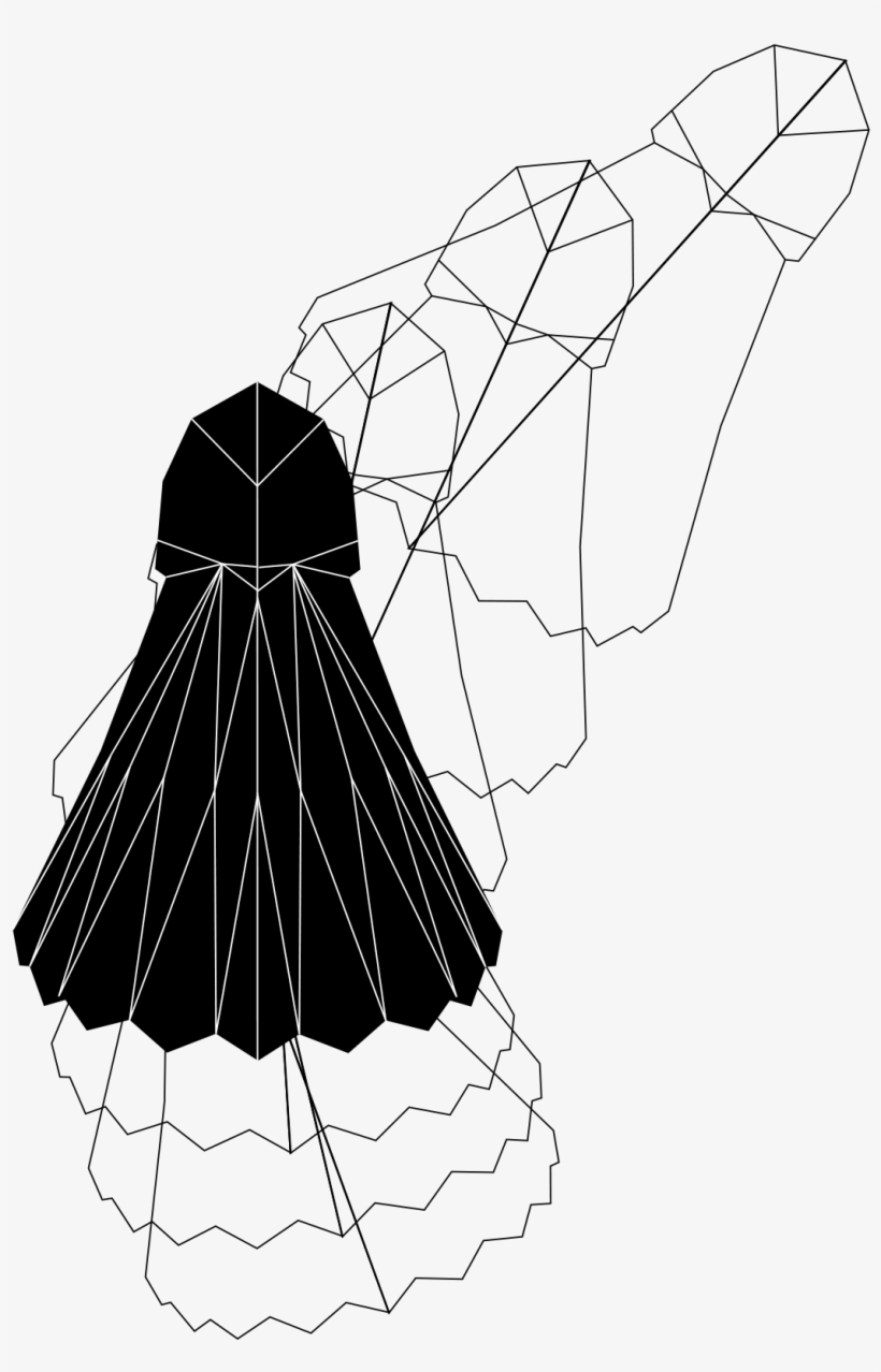 Shuttlecock - Illustration, transparent png