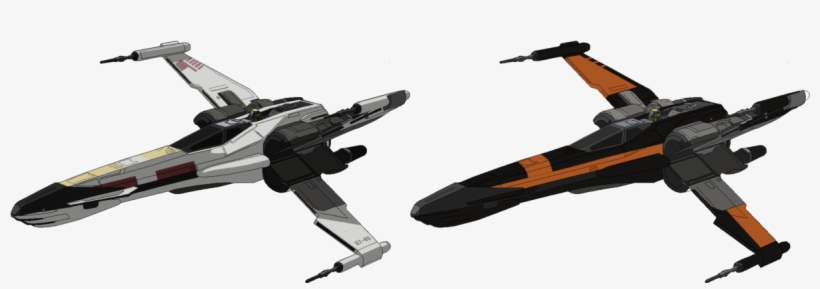 Wanted To See How The T 85 X Wing Would Look In Other - Color, transparent png