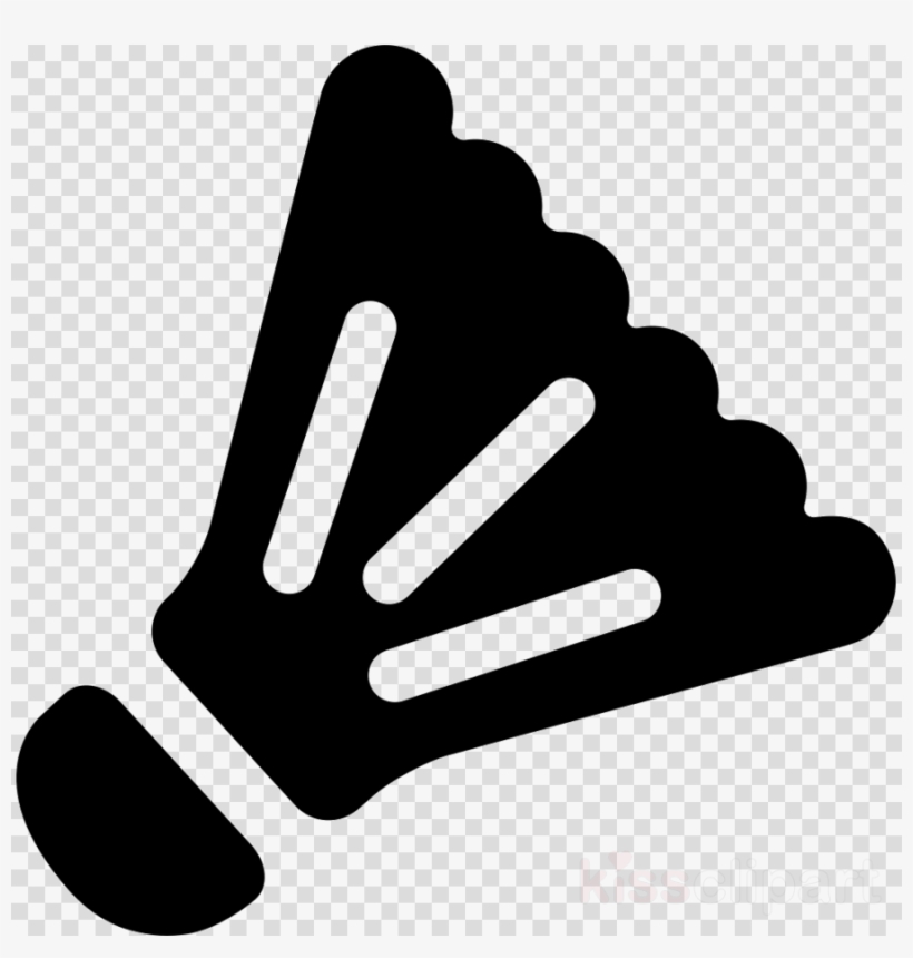 Shuttle Cock Silhouette Clipart Shuttlecock Badminton - Vinyl Record Transparent Background, transparent png