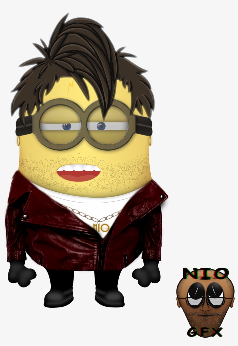 Bad Boy Minion, transparent png