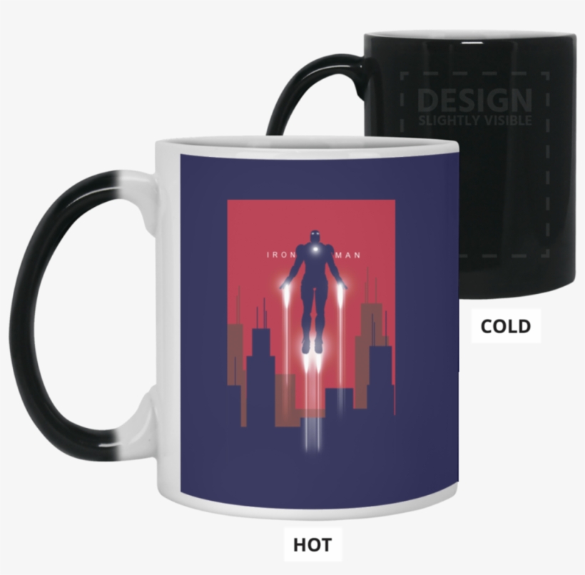 Marvel Iron Man Takes Flight Color Changing Mug 11 - Heat Sensitive Mug ...
