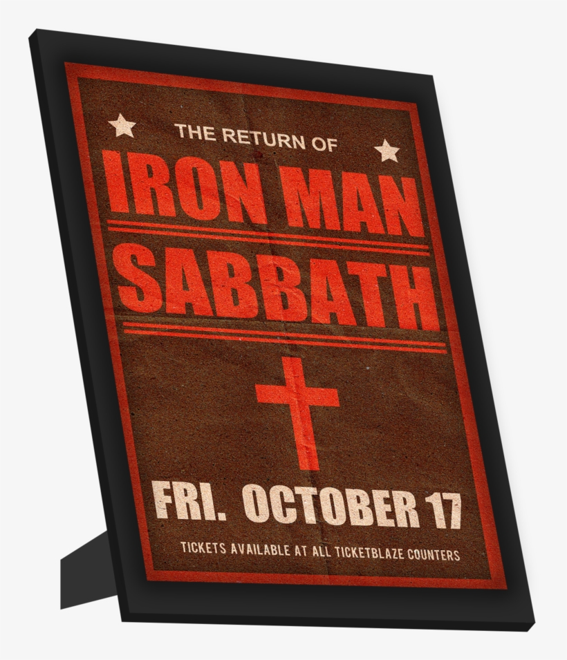 Online Shopping Framed Art Prints & Brand Merchandise - Black Sabbath, transparent png