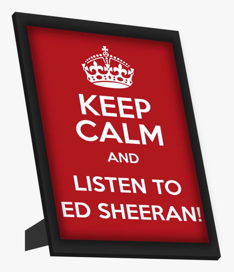 Online Shopping Framed Art Prints & Brand Merchandise - Keep Calm Listen To Babbu Maan, transparent png