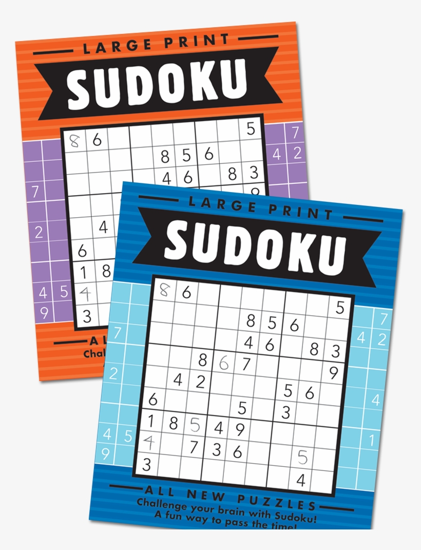 Img - Large Print Sudoku By Beaver Books: Volume 9, transparent png