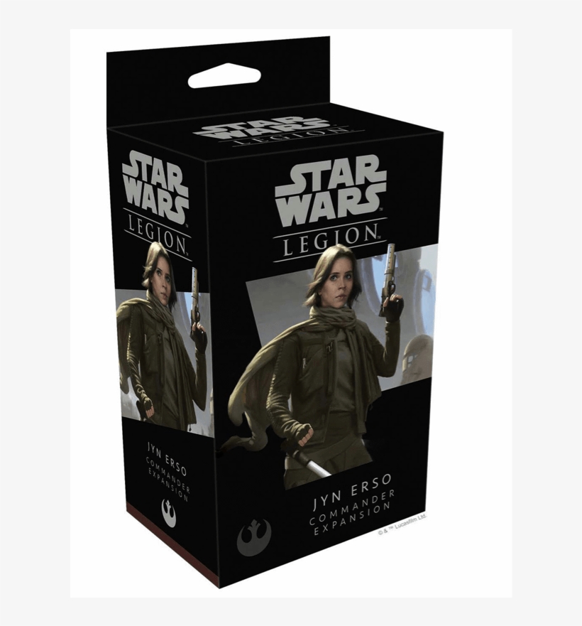 Legion Jyn Erso Commander Expansion - Jyn Erso Star Wars Legion, transparent png