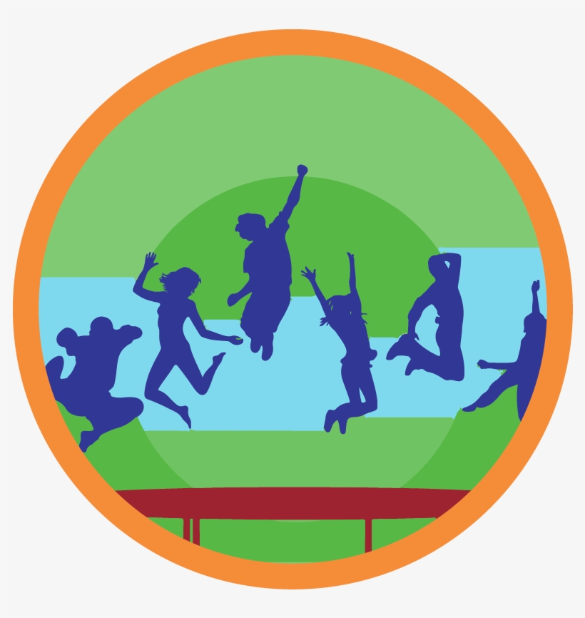 K - Trampoline, transparent png