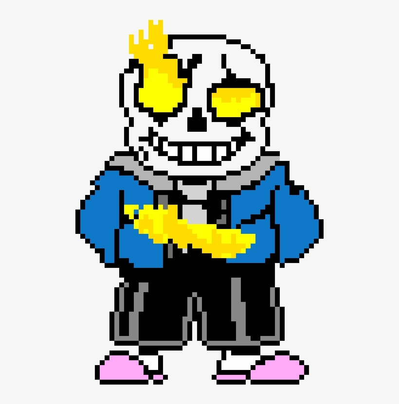 Papyrus, Get The Duster - Undertale Sans Pixel, transparent png