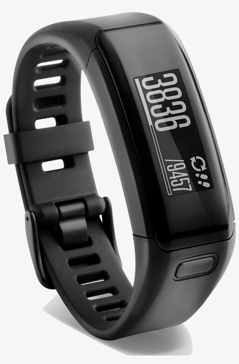 Garmin Vivosmart Review - Garmin Vivosmart Hr Activity Tracker, Regular (black), transparent png