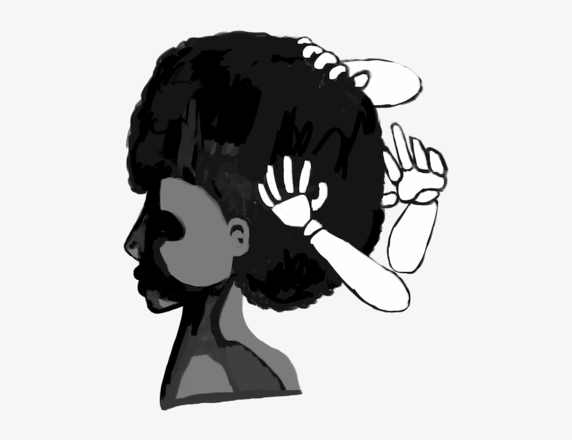 Collection Of Free Drawing Dreadlocks Tomboy Hairstyle - Portable Network Graphics, transparent png