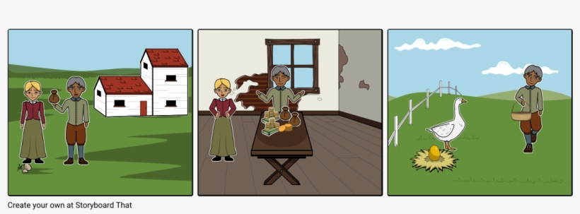 The Goose That Laid Golden Egg - Cartoon, transparent png