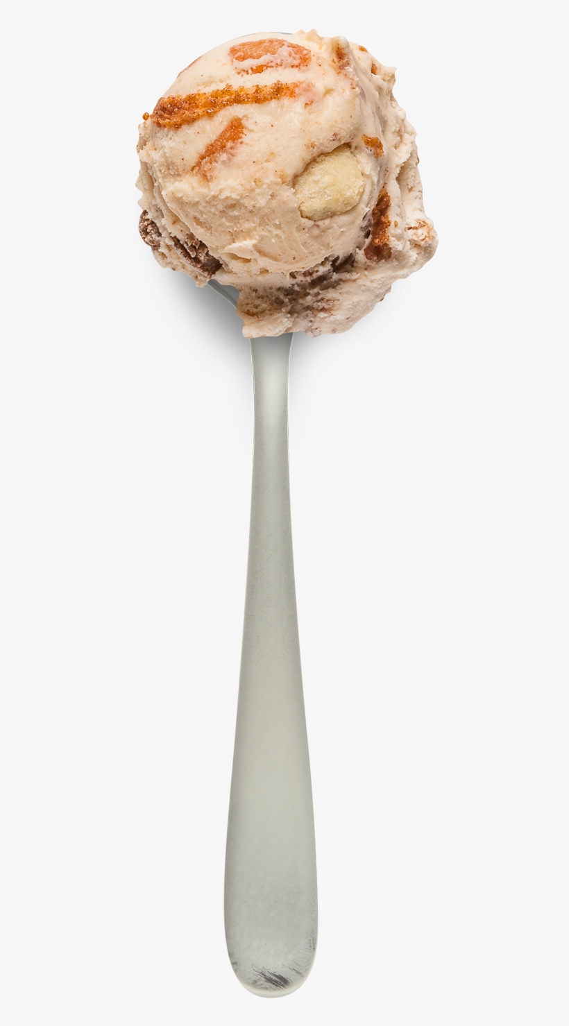 Cinnamon Ice Cream Swirled With Spiced Apples, A Cinnamon - Cupcake, transparent png