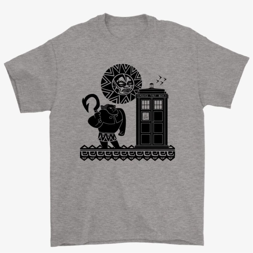 Doctor Who X Moana Disney Shirts - Doctor Who Tardis Disney Moana, transparent png
