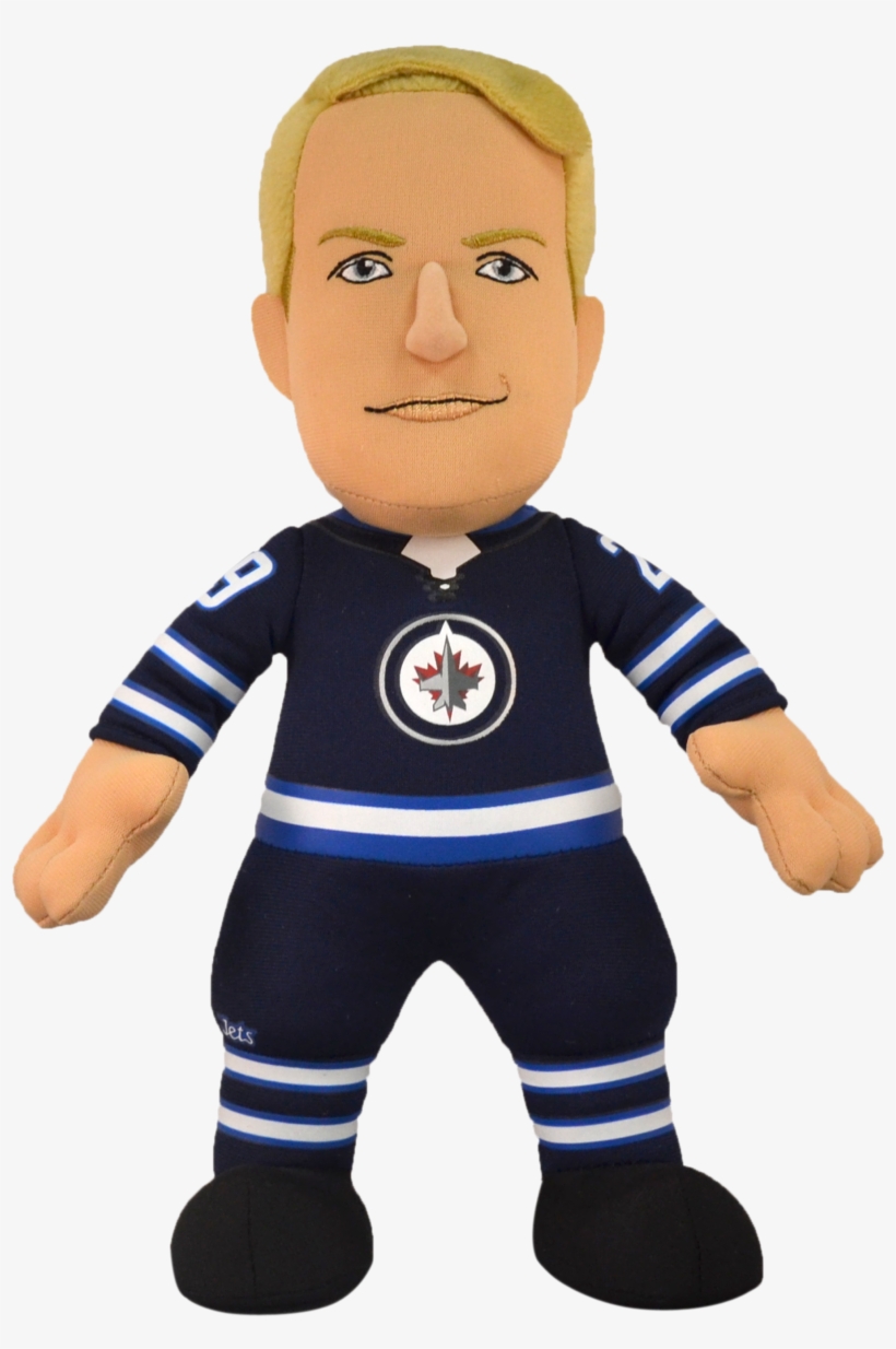 Winnipeg Jets® Patrik Laine 10" Plush Figure - Winnipeg Jets New Logo 2011, transparent png