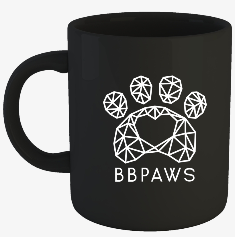 White Paw Mug - Mug, transparent png