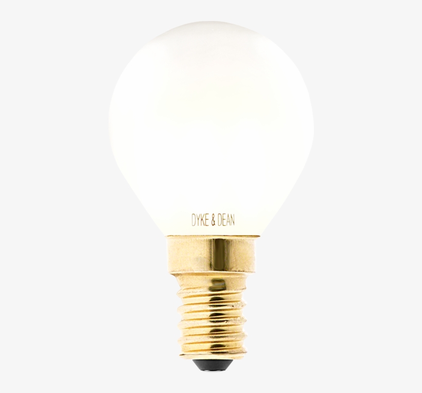 Led Filament Golf Ball Frosted E14 Bulb - Incandescent Light Bulb, transparent png