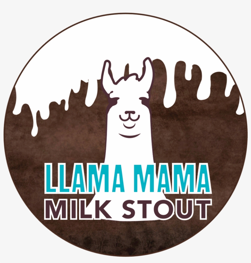 This Beautifully-balanced Milk Stout Features Roasted - Mama Llama Funny Graphic Anna Dewdney Tote Bag, transparent png