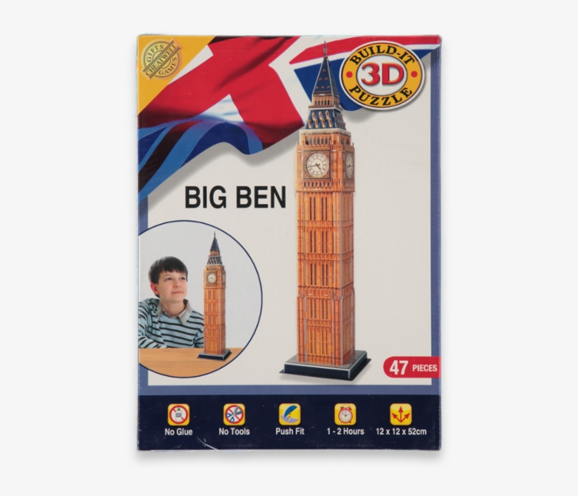 Big Ben Puzzle 30 V=1454539047 - Big Ben 3d Puzzle, transparent png