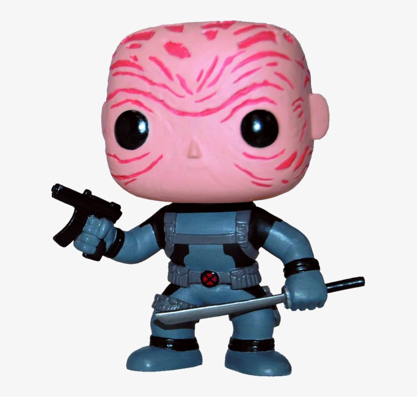 Deadpool Unmasked X-force Grey - Unmasked Deadpool Pop Vinyl, transparent png