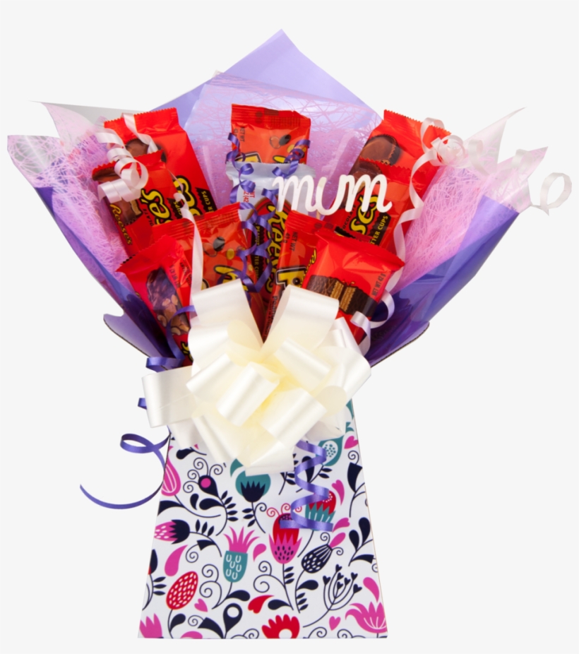 Reese's Mothers Day Chocolate Bouquet Tree Explosion - Asir Group Llc 417grv0118 Gravel Cushion, Multi-colour, transparent png