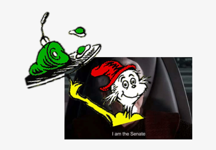 Sam I Am The Senate - Seuss Green Eggs And Ham, transparent png