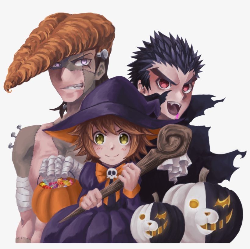 1mib, 1280x1191, Tumblr Ofu5ovnz4m1vc3owgo1 1280 - Dangan Ronpa Halloween, transparent png