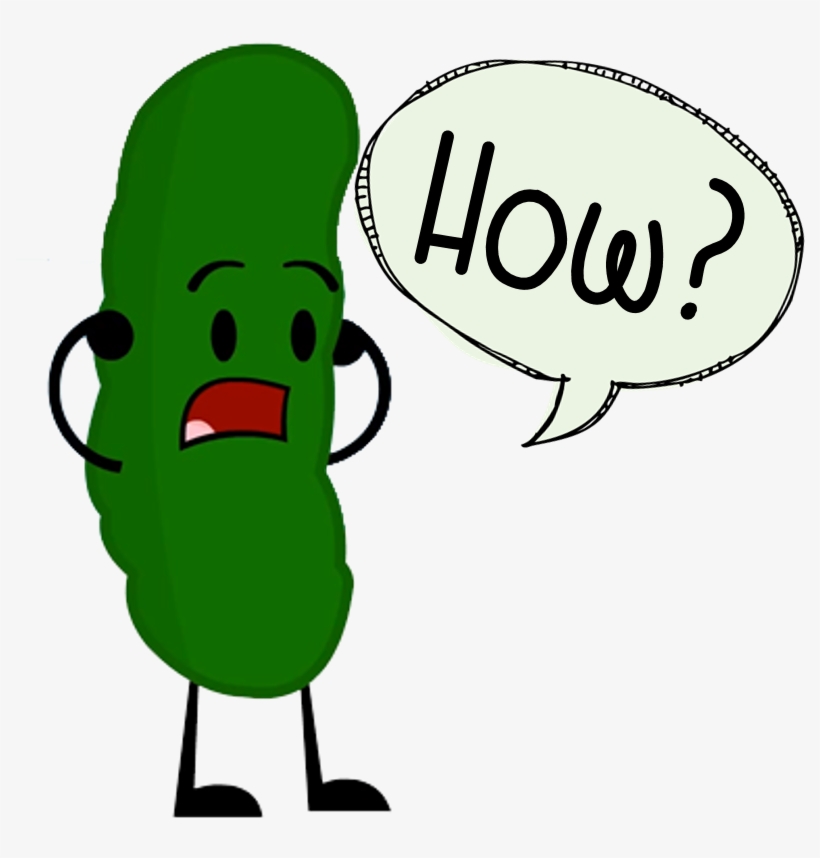 By Making Little Notes In The Margin, I Can Record - Pickled Cucumber, transparent png