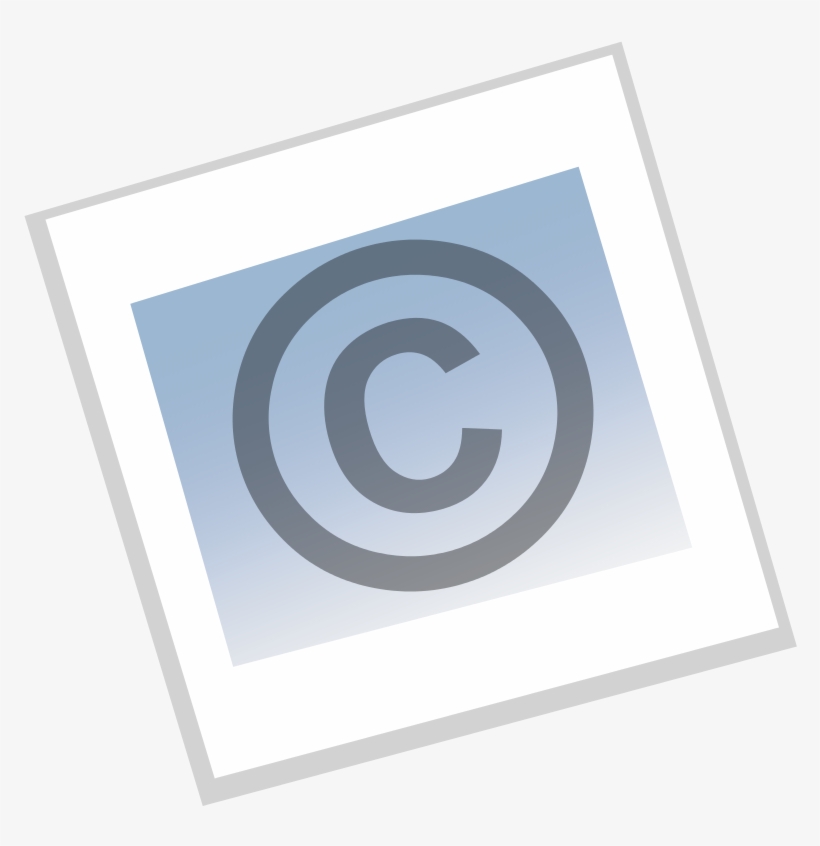 1,024 Pixels - Copyright Icon, transparent png