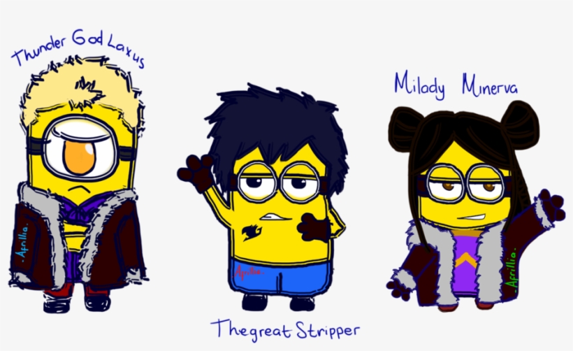 Fairy Tail Minions - Minions, transparent png