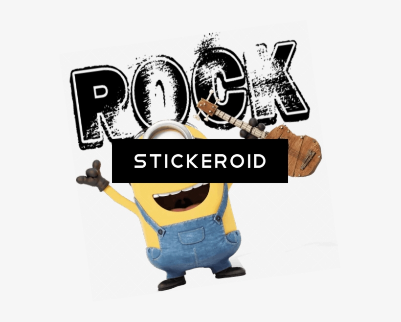 Rock Minions - Rock Font, transparent png