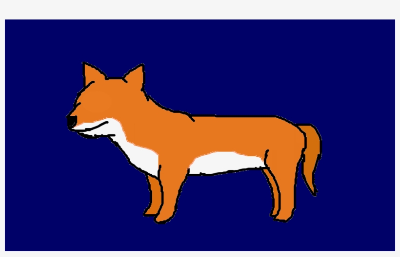 Dingo - Drawing, transparent png