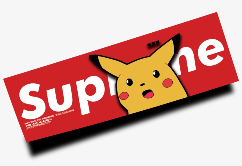 super supreme sticker