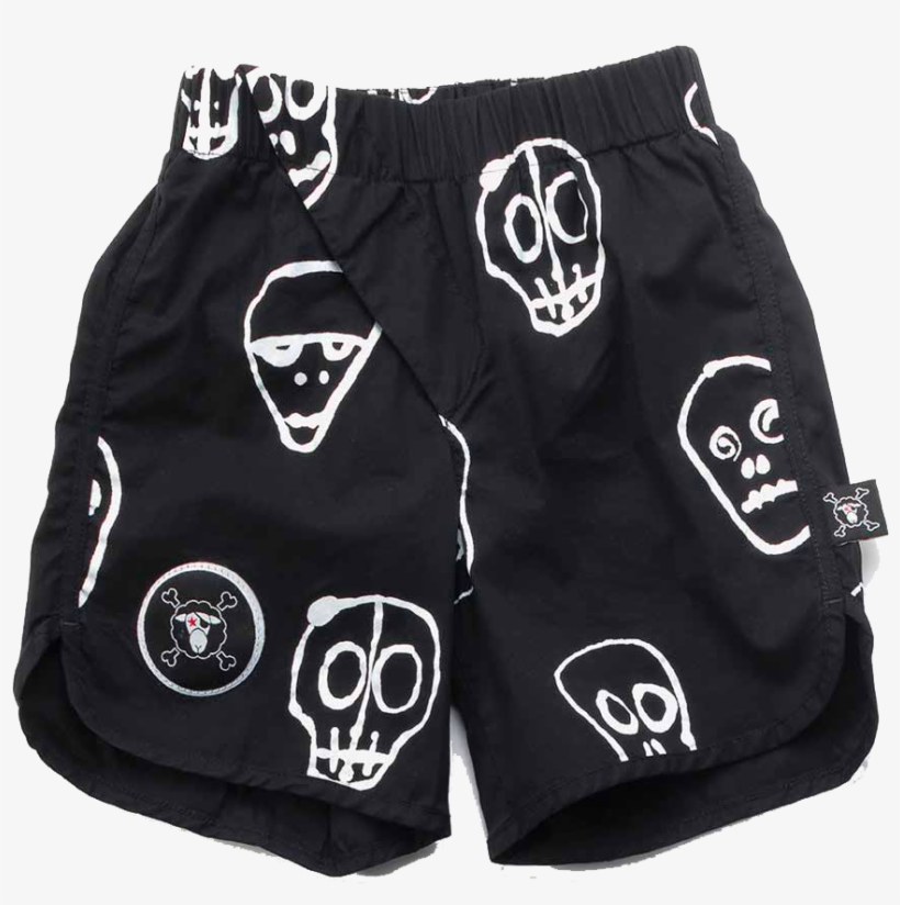 Skull Mask Surf Short - Nununu, transparent png